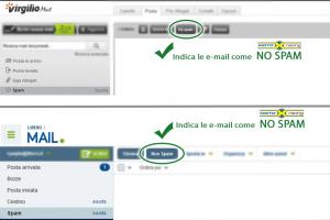 Indica alla gestione della tua webmail che motoxracing non è spam