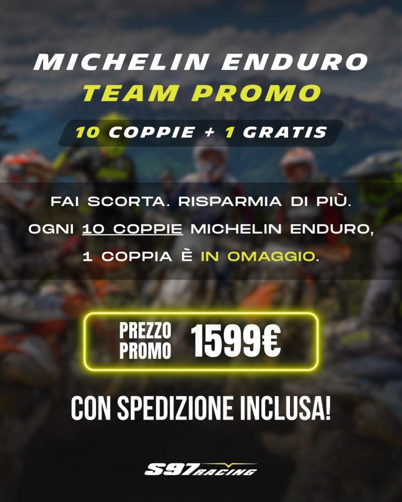 Offerta Pneumatici enduro 10 Coppie + 1 in Omaggio