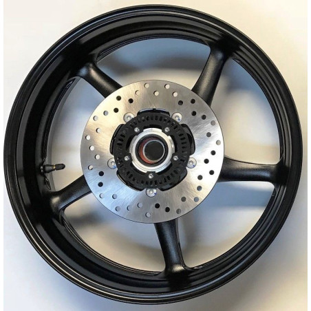 RUOTA POSTERIORE COMPLETA std. cuscinetti già installati. comprende disco freno YAMAHA R6